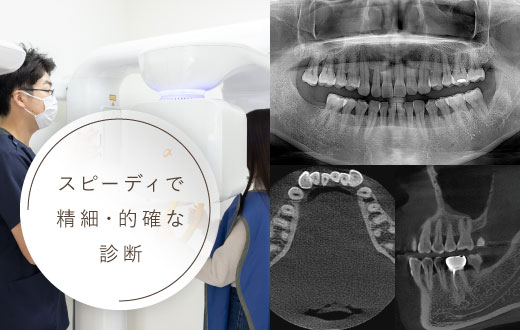 スピーディで精細・的確な診断